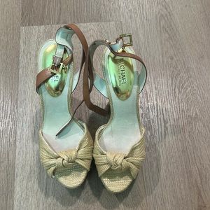 Michael kors platform high heels 8.5